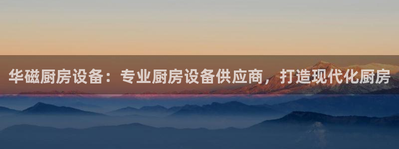 尊龙网址苹果版下载：华磁